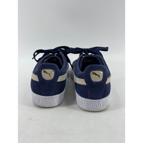 Puma Men's Classic Xxi Sneakers Blue Suede Casual Low Top Lace Up US Size 7.5 - Picture 3 of 16